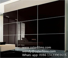 Черная непрозрачная пленка EVA для декоративного стекла